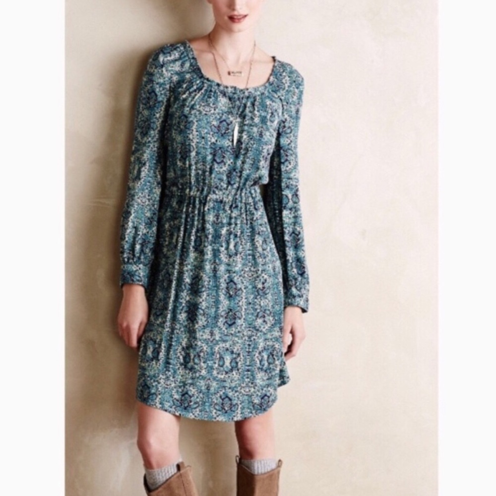 Anthropologie Holding Horses Ocala Paisley Dress